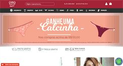 Desktop Screenshot of pmglingerie.com.br