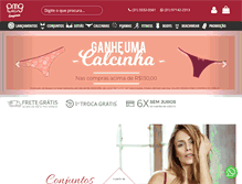 Tablet Screenshot of pmglingerie.com.br